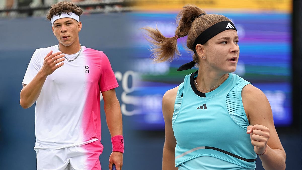 யு.எஸ்.ஓபன்: காலிறுதியில் கரோலினா முச்சோவா, பென் ஷெல்டன்!