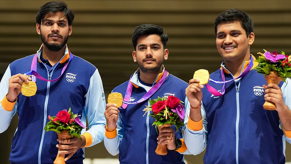 ஆசிய விளையாட்டு: பதக்க வேட்டையில் துப்பாக்கி சுடும் வீரர்கள்!