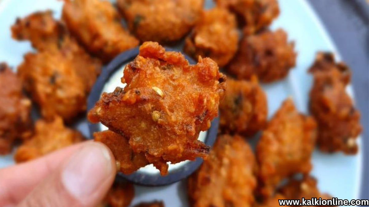 சுவையான பெங்காலி அரிசி பக்கோடா செய்யலாம்  வாங்க!