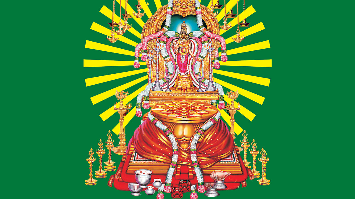 மாங்காடு ஸ்ரீ காமாட்சி அம்மன் நவராத்திரி அலங்காரங்கள்!