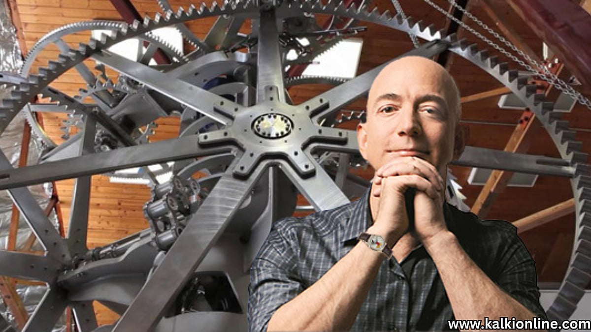 The 10,000 Year Clock A Monument to Human History Sponsored by Amazon