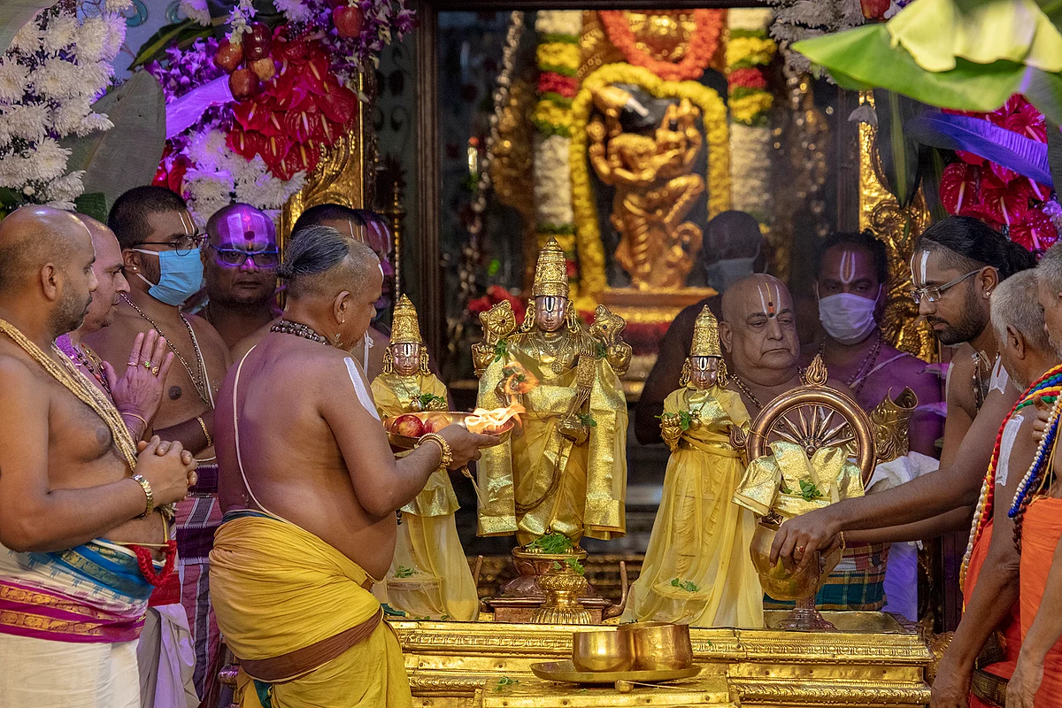 திருப்பதி பிரம்மோற்சவம்:
தீர்த்தவாரி நிகழ்ச்சியுடன் நிறைவு