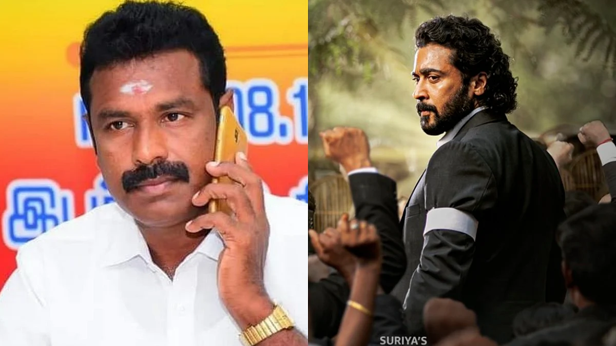 சூர்யாவை எட்டி உதைத்தால் லட்ச ரூபாய் பரிசு: பாமக நிர்வாகி மீது வழக்குப் பதிவு