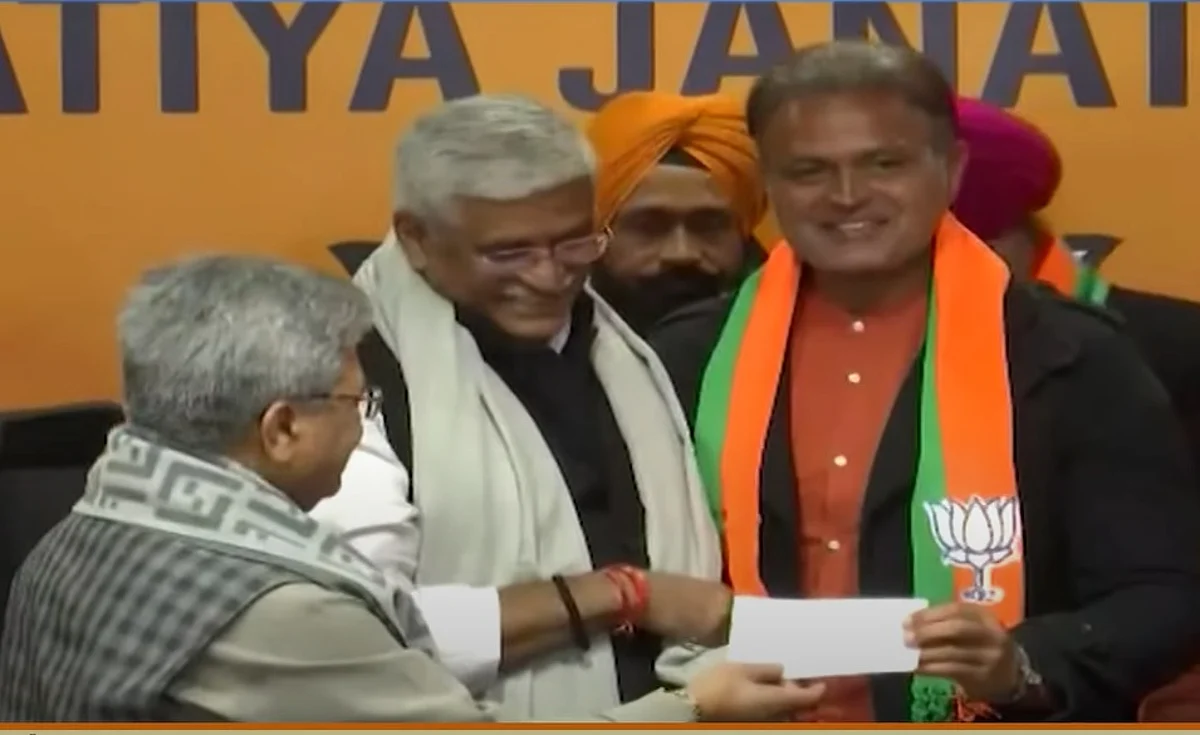 பாஜகவில் ஐக்கியமான தினேஷ் மோங்கியா!