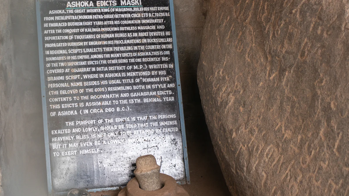 அசோகர் - 13: எதிர்காலத்துடன் உரையாடிய பேரரசர்!