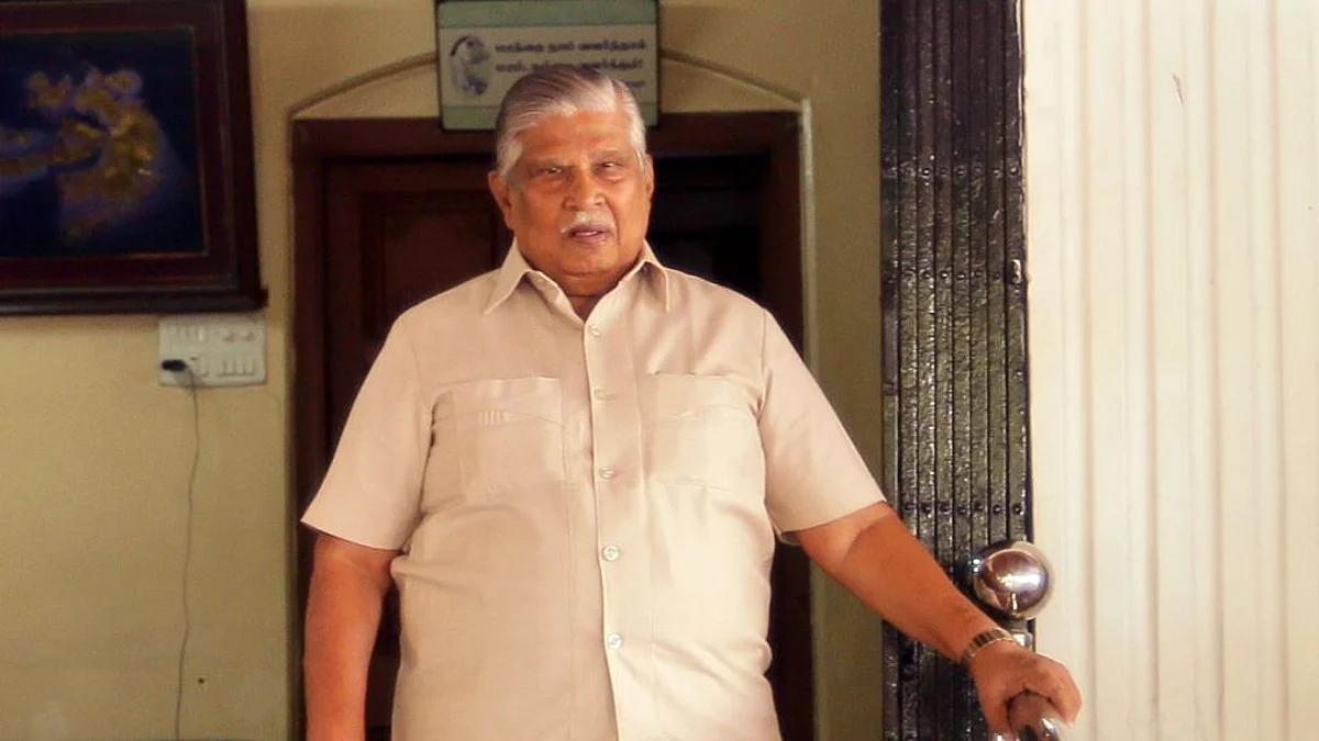 கருணாநிதியின் நிழலாக இருந்த சண்முகநாதன் மறைந்தார்