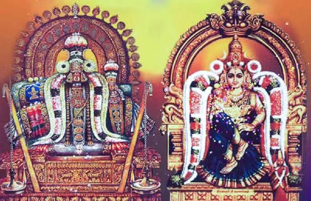 தியாகராஜர்- கமலாம்பாள்