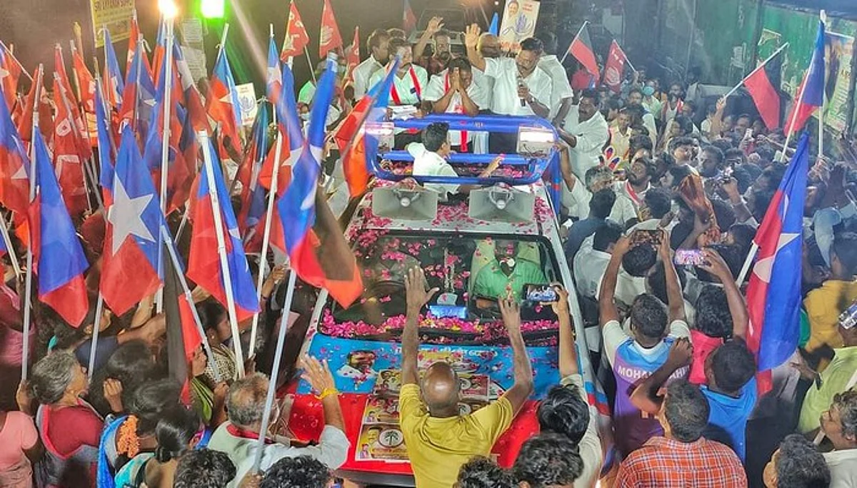 திருமாவளவன் பிரச்சாரம்