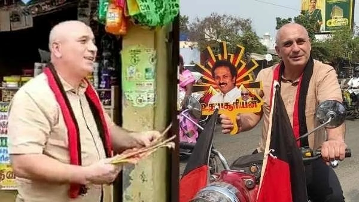 திமுகவுக்கு ஆதரவாக கோவையில் பிரச்சாரம்; ருமேனியாவுக்கு திருப்பி அனுப்பப்படுவாரா நிகொய்டா?