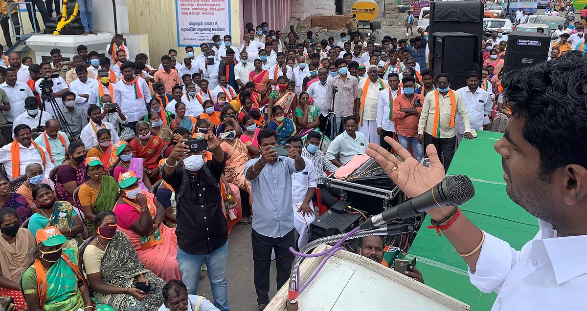 திமுகவைவிட சிறுபான்மையினருக்கு பாஜக அதிக இடங்களை அளித்துள்ளது; அண்ணாமலை தகவல்
