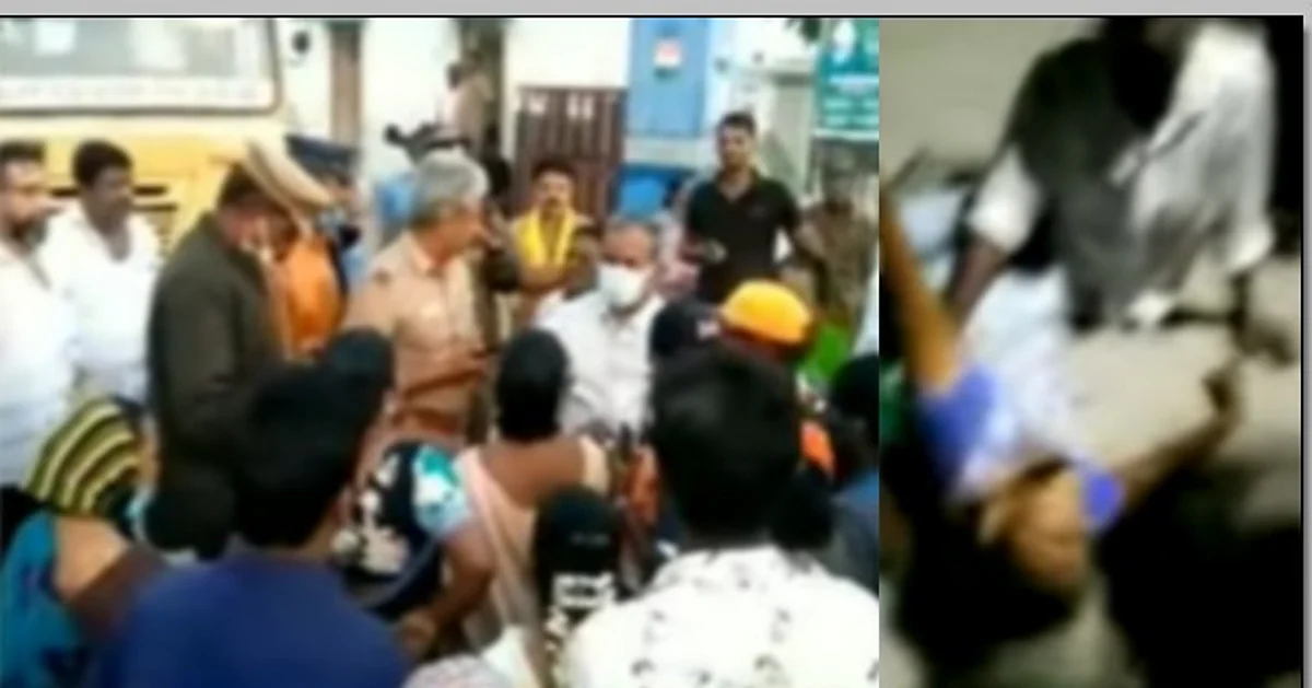 பெண் பயணி மீது அரசு பஸ் ஓட்டுநர், நடத்துநர் தாக்குதல்