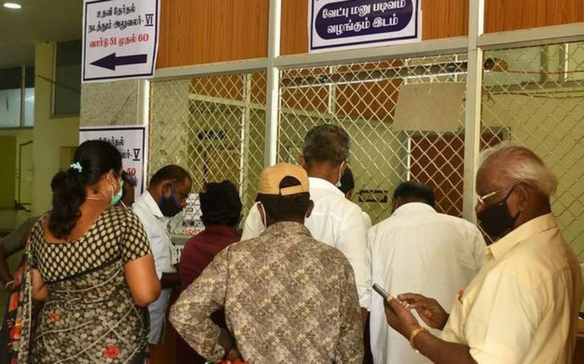 வேட்புமனுத் தாக்கல்செய்ய இன்றே கடைசி !