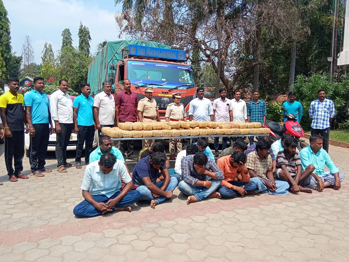 இலங்கைக்கு கடத்த முயன்ற ரூ.2 கோடி மதிப்பிலான கஞ்சா பறிமுதல்