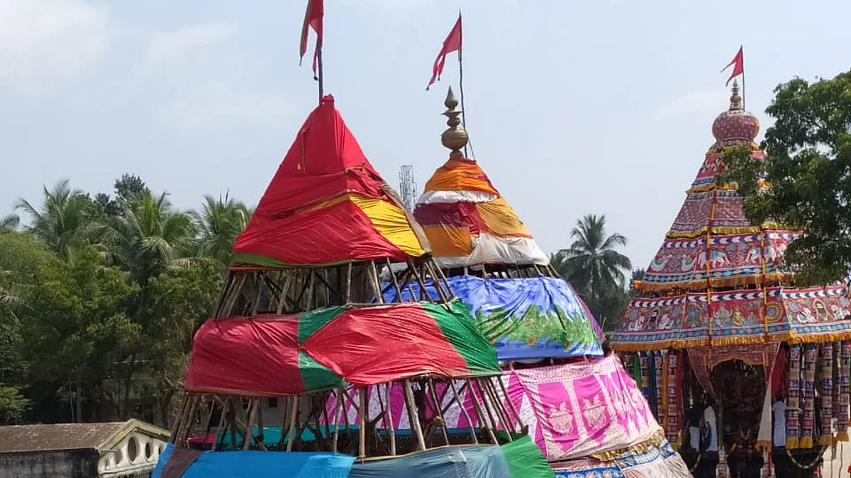 திருவெண்காடு தேரோட்டத்தில் துர்கா ஸ்டாலின்