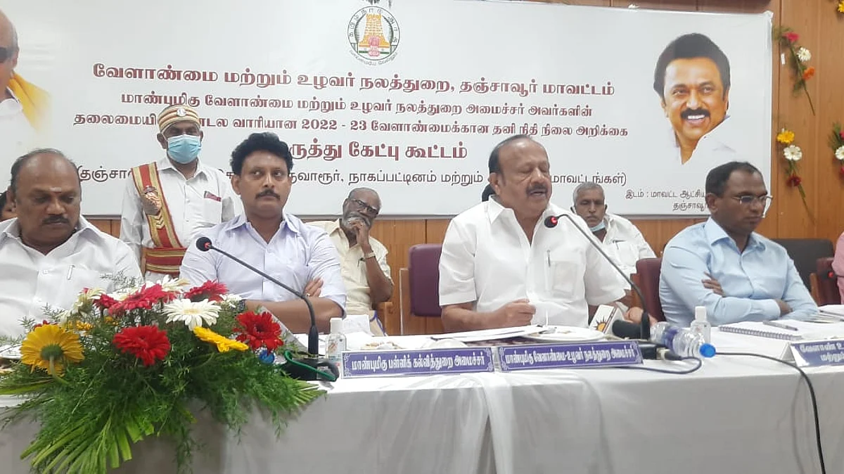 இயற்கை விவசாயத்துக்கு முக்கியத்துவம்: எம்.ஆர்.கே.பன்னீர்செல்வம் உறுதி!