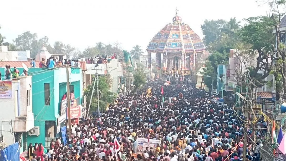 திருவாரூர் தேரோட்டம்