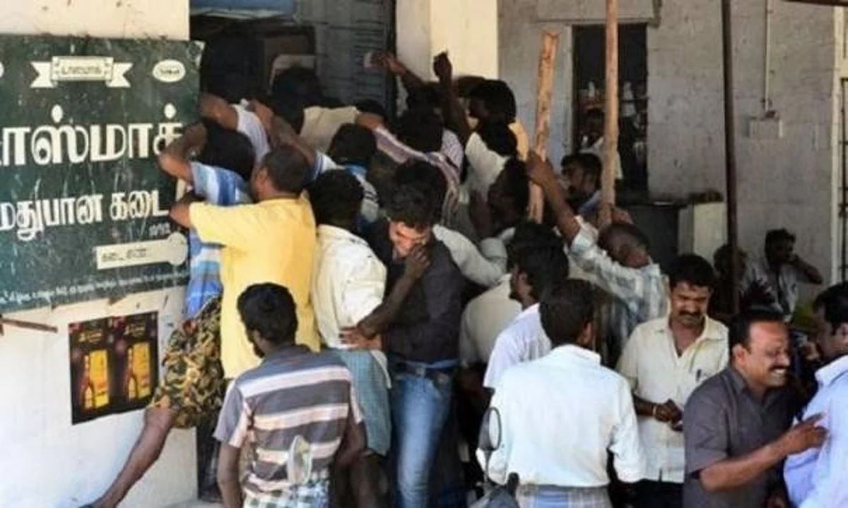 திருவிழாவில் திடீரென முளைத்த ஸ்பெஷல் மதுக்கடைகள்