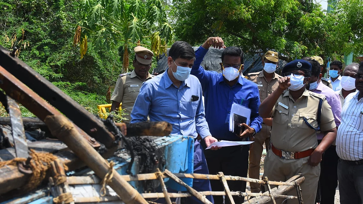விபத்து எப்படி நிகழ்ந்தது?- களிமேட்டில் விசாரணையை தொடங்கியது ஒரு நபர் குழு
