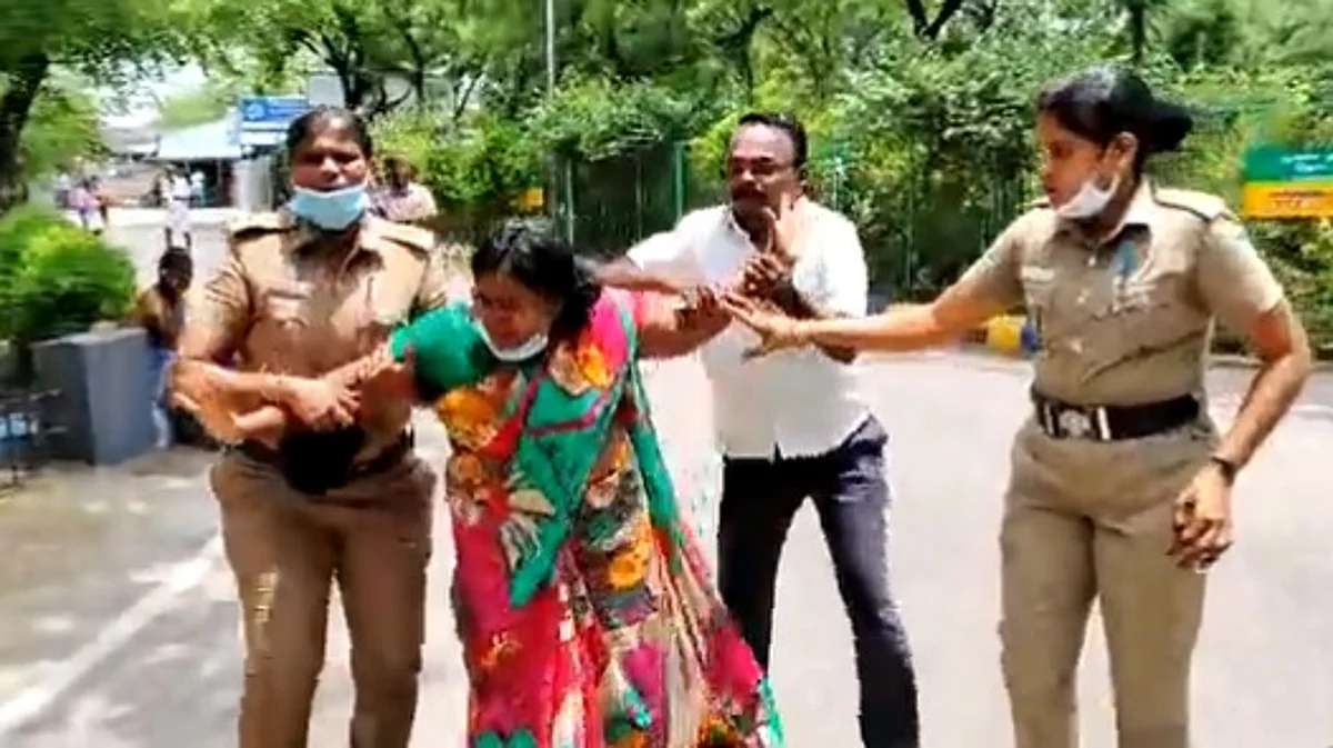 `தீ குளித்தால் தான் நீதி கிடைக்குமா?'- அண்ணாமலை வெளியிட்ட அதிர்ச்சி வீடியோ