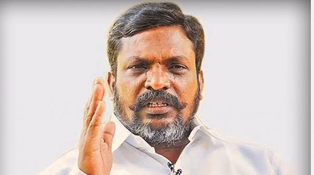 எச்.ராஜாவை ஆளுநராக்க முயல்வது ஏன்?: திருமாவளவன் சொல்லும் சீக்ரெட்