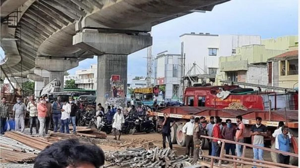 இடிந்து விழுந்த மேம்பாலத்தால் பறிபோன உயிர்:
கட்டுமான நிறுவனத்திற்கு ரூ.3 கோடி அபராதம்!