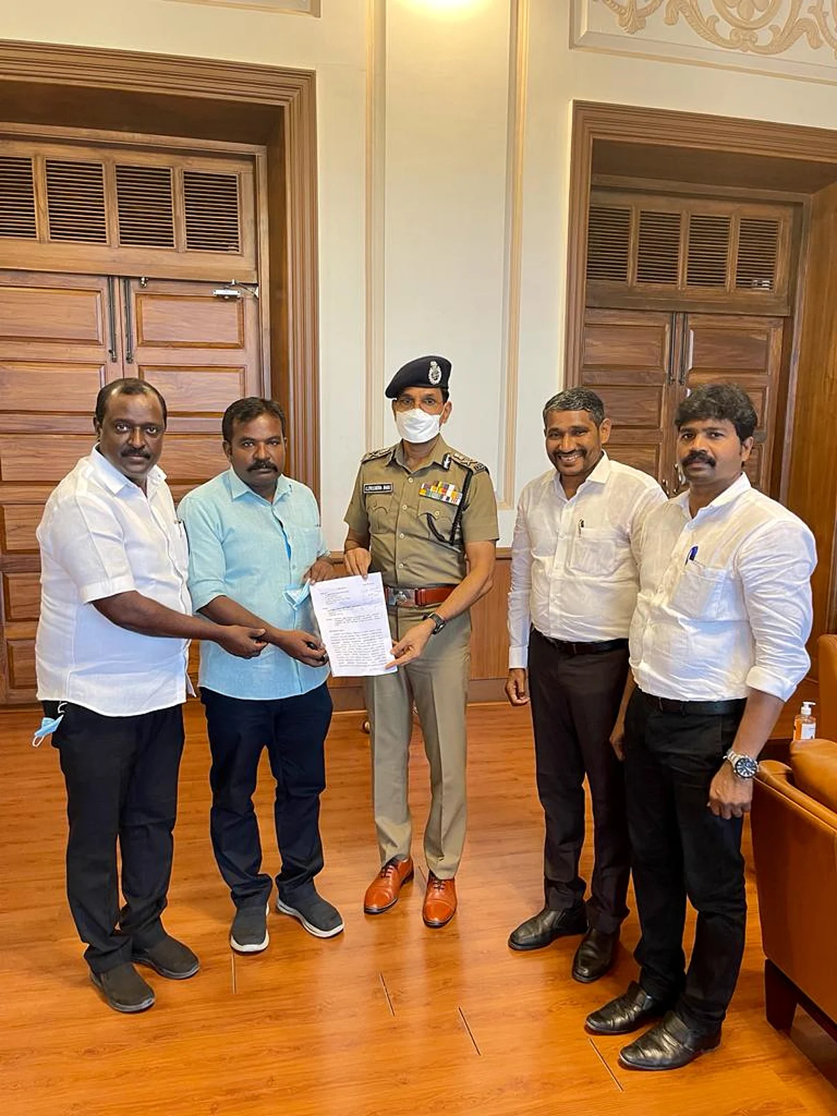 `மோதலுக்கு அண்ணாமலை, எல்.முருகன்தான் காரணம்'- டிஜிபியிடம் விசிக புகார்