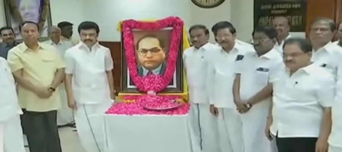 அம்பேத்கருக்கு ஜனாதிபதி, பிரதமர், முதல்வர் ஸ்டாலின் மரியாதை