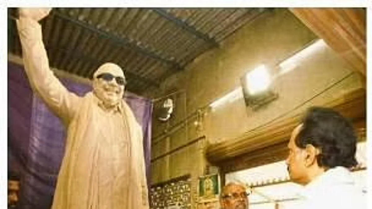 ஓமந்தூரார் தோட்டத்தில் பிரம்மாண்டமாக வைக்கப்படுகிறது கருணாநிதியின் சிலை!