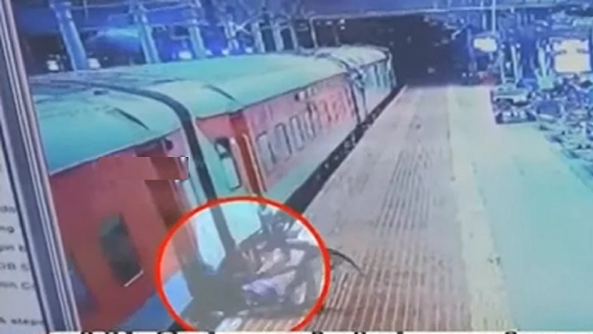 ஓடோடிச் சென்ற பெண் காவலர்... எழும்பூர் ரயில் நிலையத்தில் இரவில் திக் திக் சம்பவம்