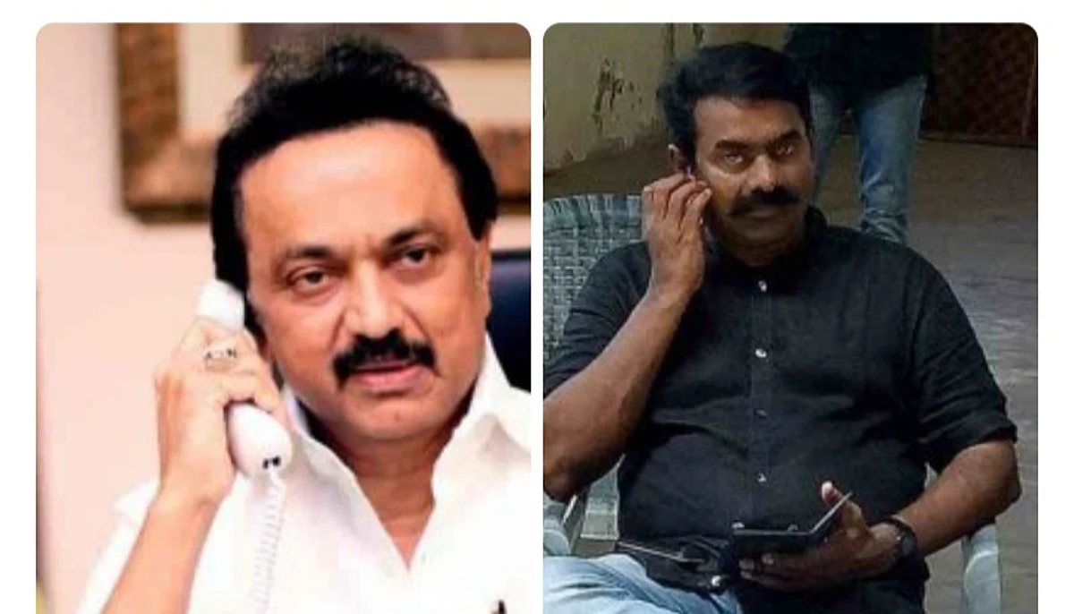 சீமானிடம் நலம் விசாரித்த ஸ்டாலின்!