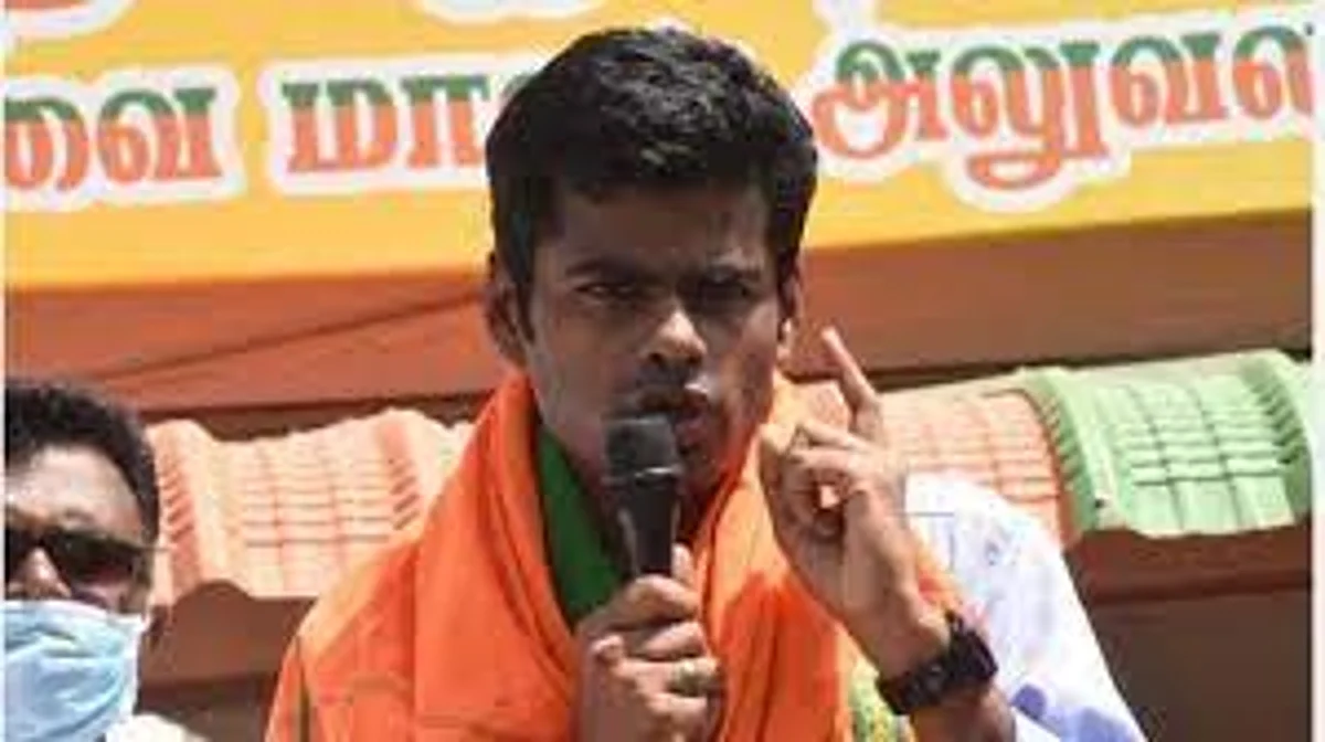 `முதல்வர் எங்கு போனாலும் விட மாட்டோம்'- கோட்டையை நோக்கி பேரணி சென்ற அண்ணாமலை தடுத்து நிறுத்தம்