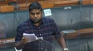மக்களவையில் செந்தில்குமார்...