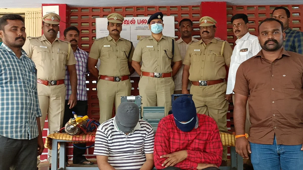 வாகனத் தணிக்கையில் சிக்கிய வடமாநில ஏடிஎம் கொள்ளையர்கள்!