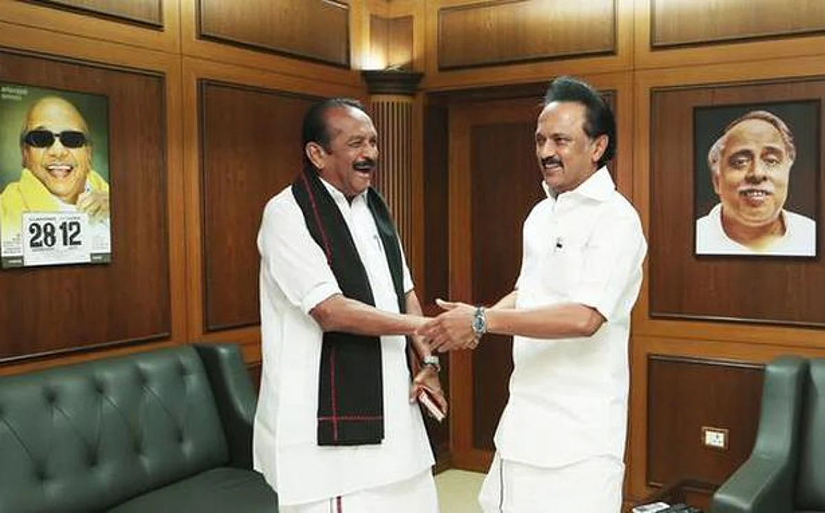 `10 ஆண்டு பணியை ஓராண்டில் செய்து முடித்த மின்னல் அரசு'- ஸ்டாலினை புகழும் வைகோ