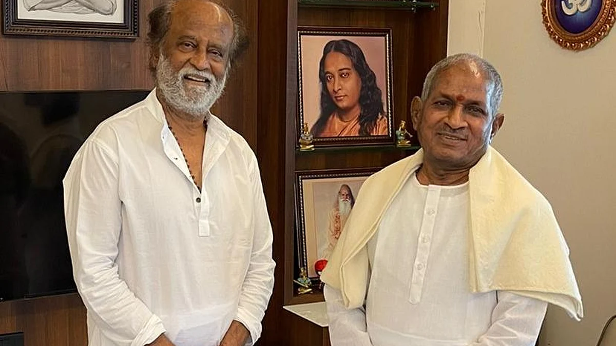 `அப்படியா, நானும் அங்கே வருகிறேன்'- இளையராஜா ரிகர்சலுக்கு வந்த ரஜினிகாந்த்
