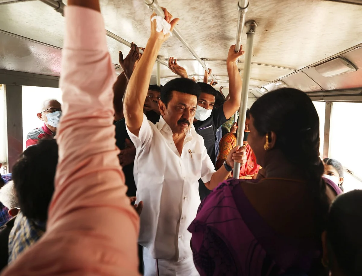 `என் வாழ்வில் மறக்க முடியாத பஸ் 29சி'- திடீரென பேருந்தில் பயணித்த முதல்வர் ஸ்டாலின்