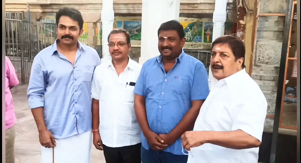 பழனி முருகனை குடும்பத்துடன் தரிசித்த நடிகர் சிவகுமார்!