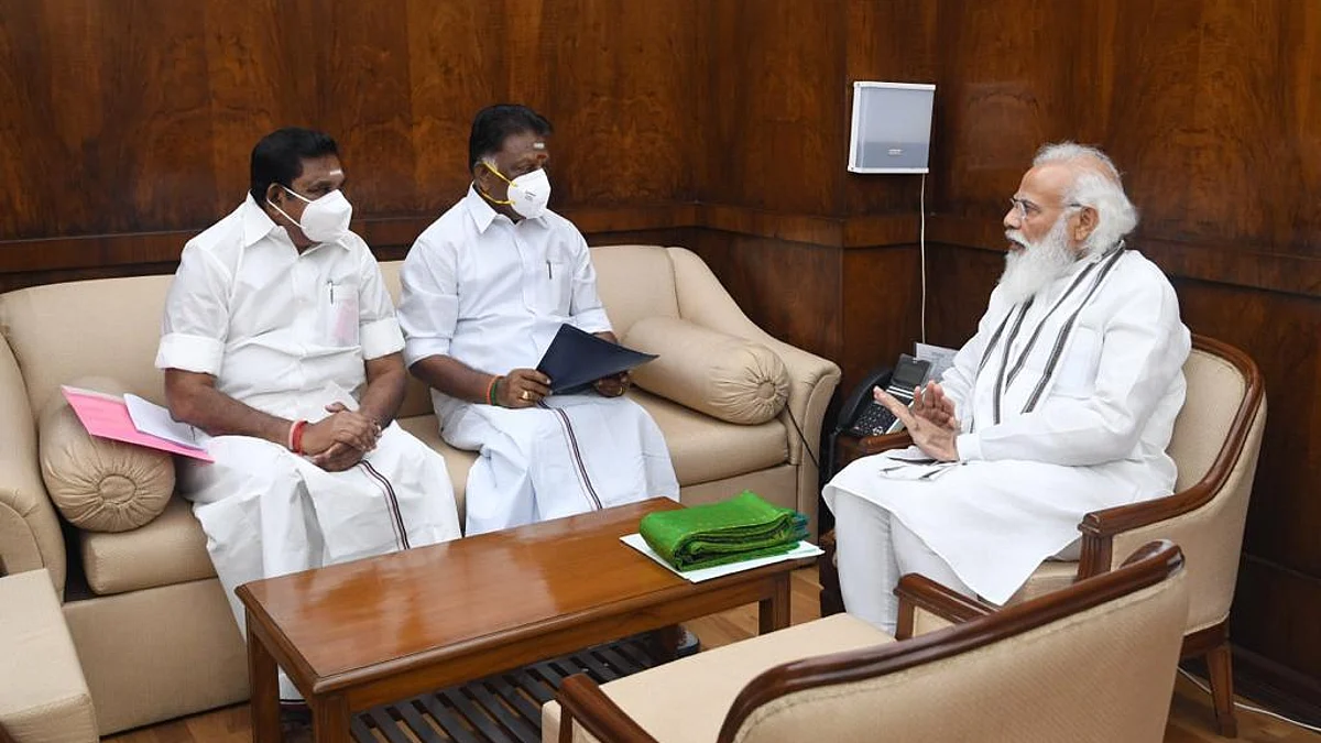 பிரதமருடன் ஈபிஎஸ், ஓபிஎஸ்