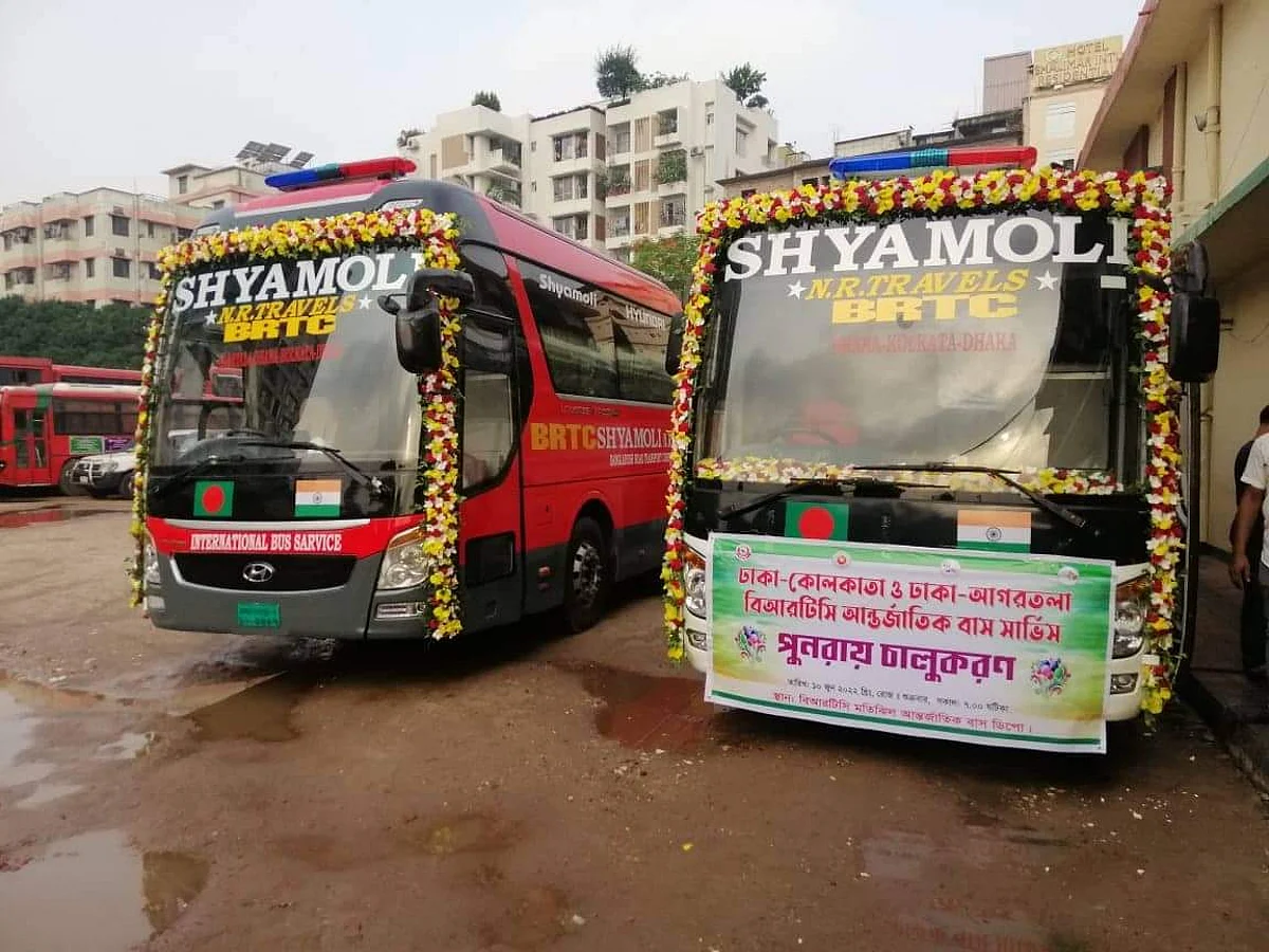 இந்தியா டு வங்கதேசம்: இரண்டு ஆண்டுகளுக்குப் பின் மீண்டும் தொடங்கிய பேருந்து சேவை