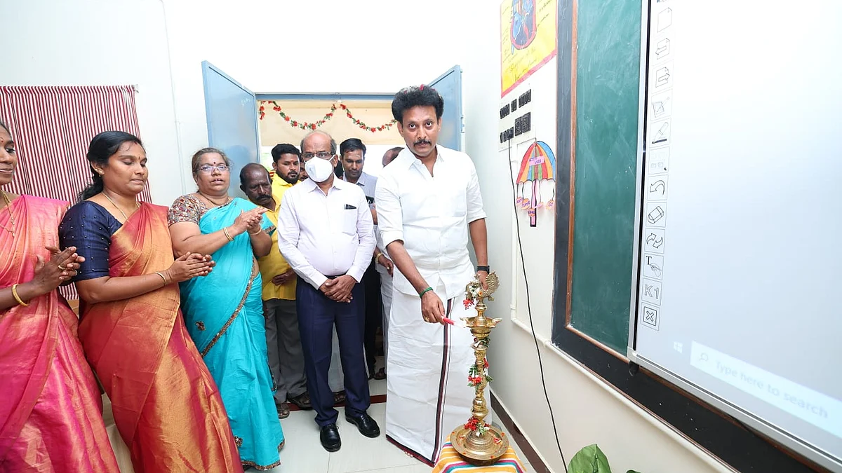 திட்டத்தை தொடங்கி வைக்கும் பள்ளிக்கல்வித்துறை அமைச்சர்