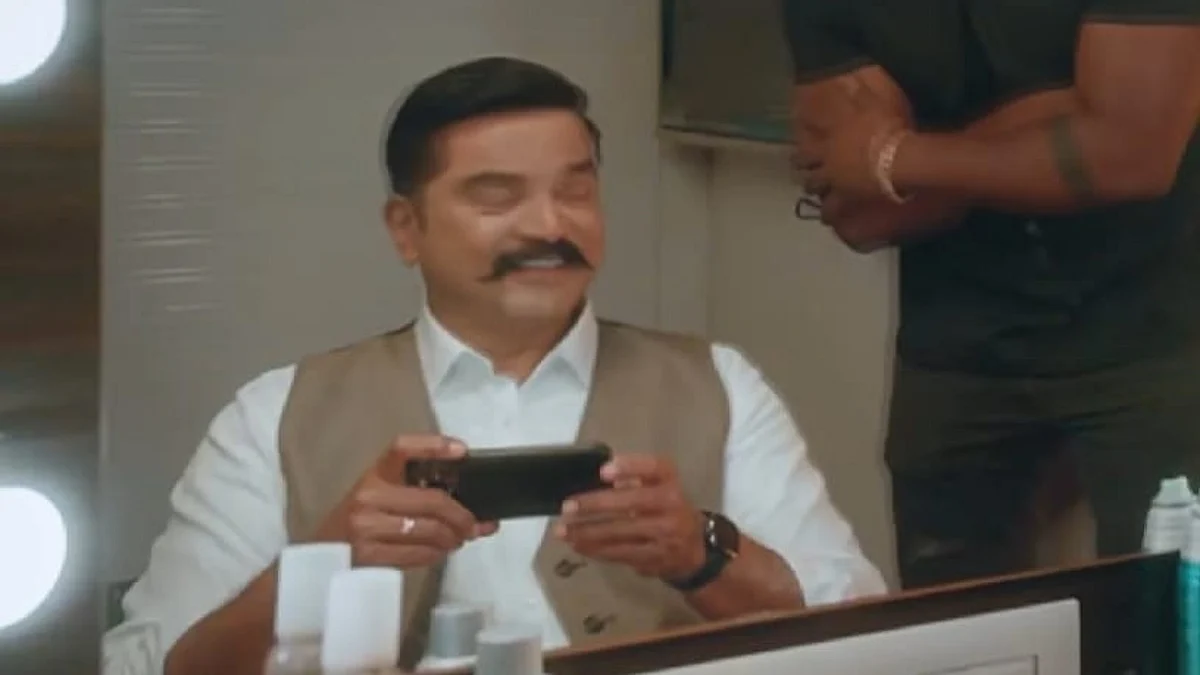விளம்பரத்தில் நடிகர் சரத்குமார்