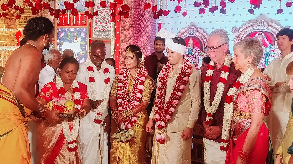 வாழப்பாடியில் நடைபெற்ற திருமணம்