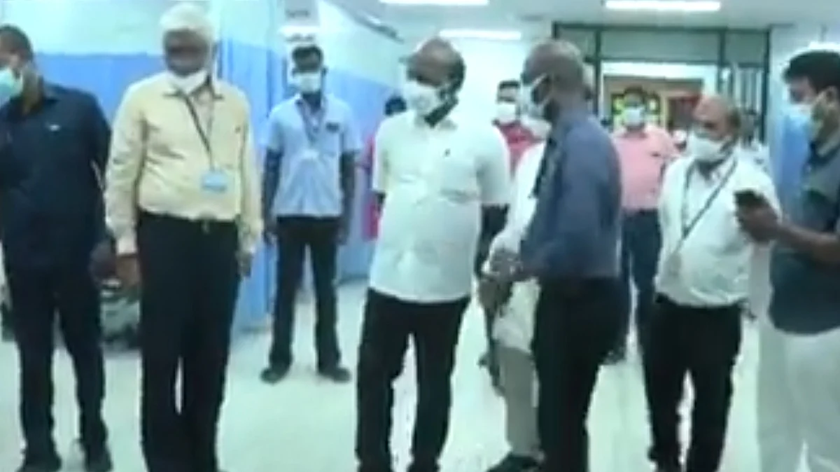 ராஜீவ்காந்தி அரசு மருத்துவமனையில் அமைச்சர் மா.சுப்பிரமணியன் திடீர் ஆய்வு!- காரணம் இதுதான்