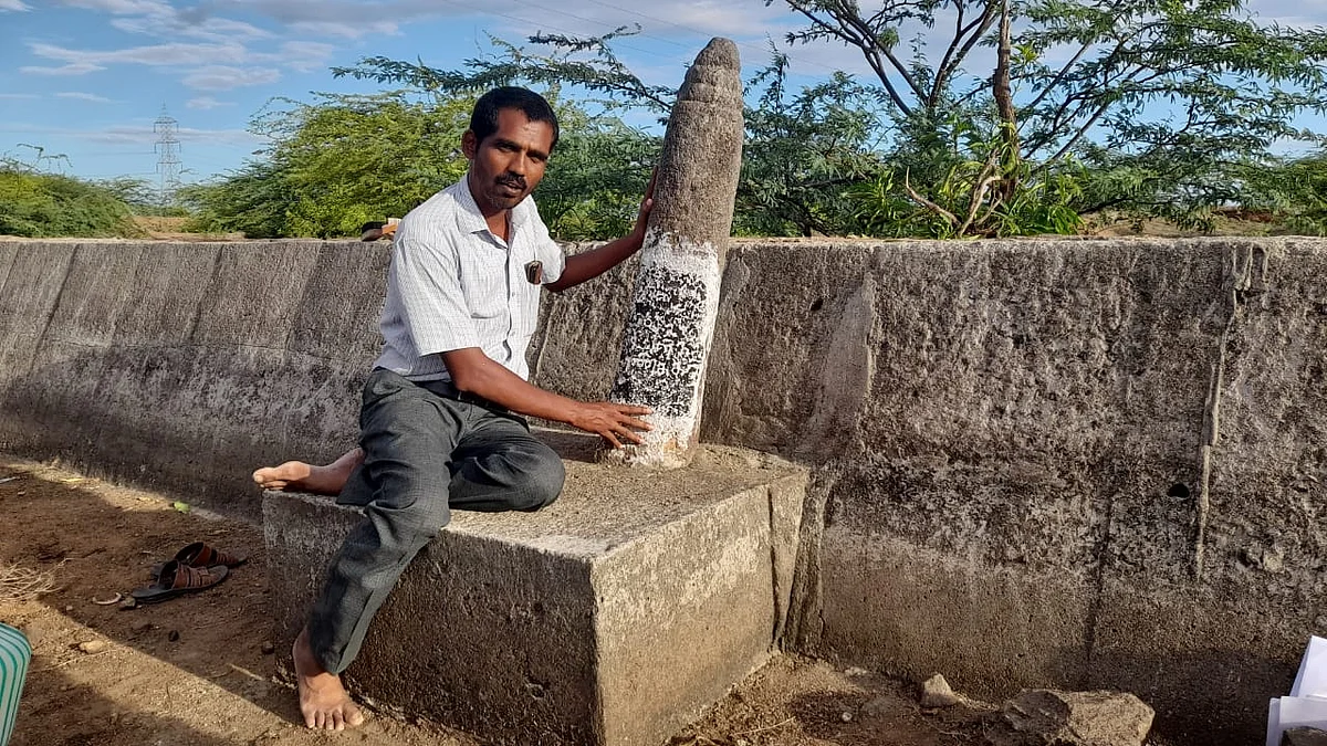 கி.பி 16-ம் நூற்றாண்டில் நீரை பங்கீடுவது எப்படி?- கண்டெடுக்கப்பட்ட 500 ஆண்டு பழமையான கல்வெட்டில் தகவல்