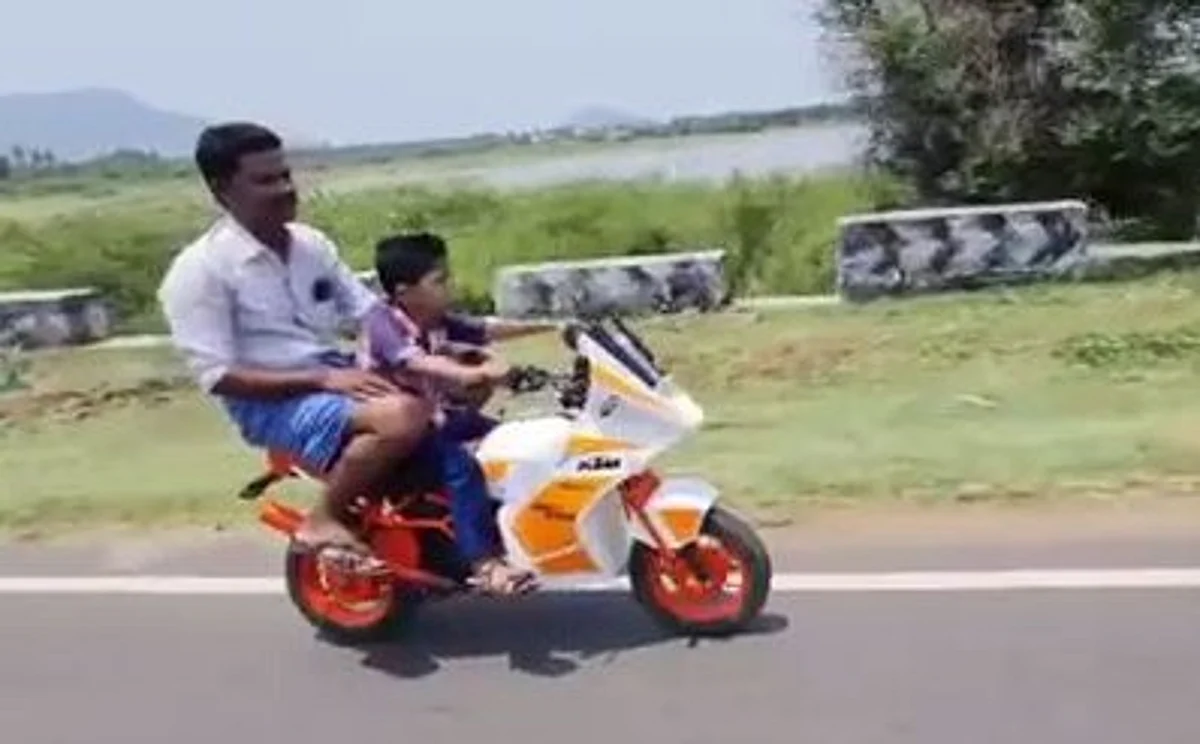 மகனின் ஆசையை நிறைவேற்றிய தந்தை மீது 3 பிரிவில் வழக்கு!