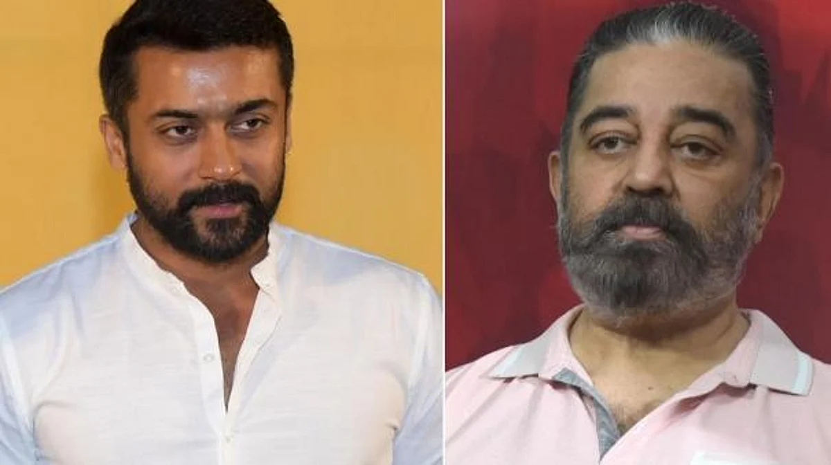 ‘அடுத்து நாங்கள் இணையும் படம்' - சூர்யாவுடன் சேர்ந்து நடிப்பது பற்றி கமல் சூசகம்