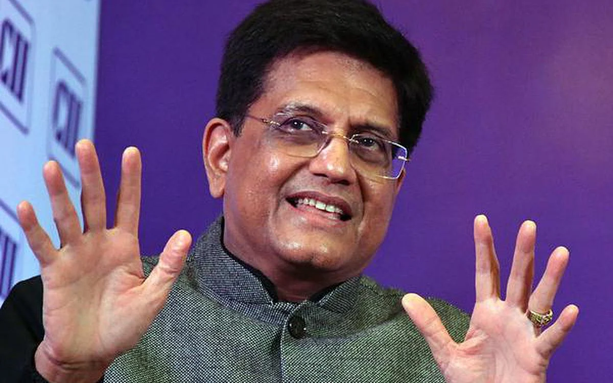 வர்த்தகம் மற்றும் தொழில் துறை அமைச்சர் பியூஷ் கோயல்