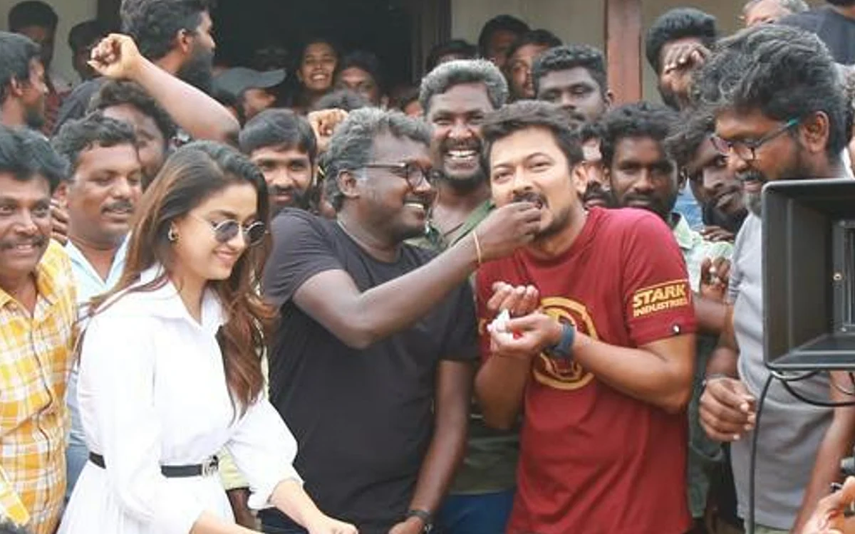 `கீர்த்தி சுரேஷ் கால்ஷீட் கொடுத்தால்தான் அடுத்தக் கட்டப் படப்பிடிப்பு’: `மாமன்னன்’ குறித்து உதயநிதி