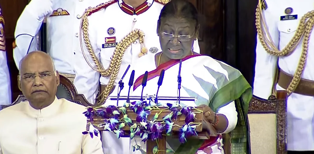 ‘பெண்கள், இளைஞர்கள் நலனுக்கு முக்கியத்துவம் அளிப்பேன்’ - ஜனாதிபதி திரௌபதி முர்முவின் முதல் உரை!