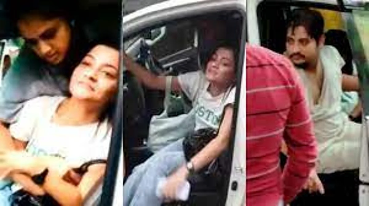கணவருடன் வந்த நடிகையை தாக்கியது ஏன்?- நடிகரின் மனைவி விளக்கம்
